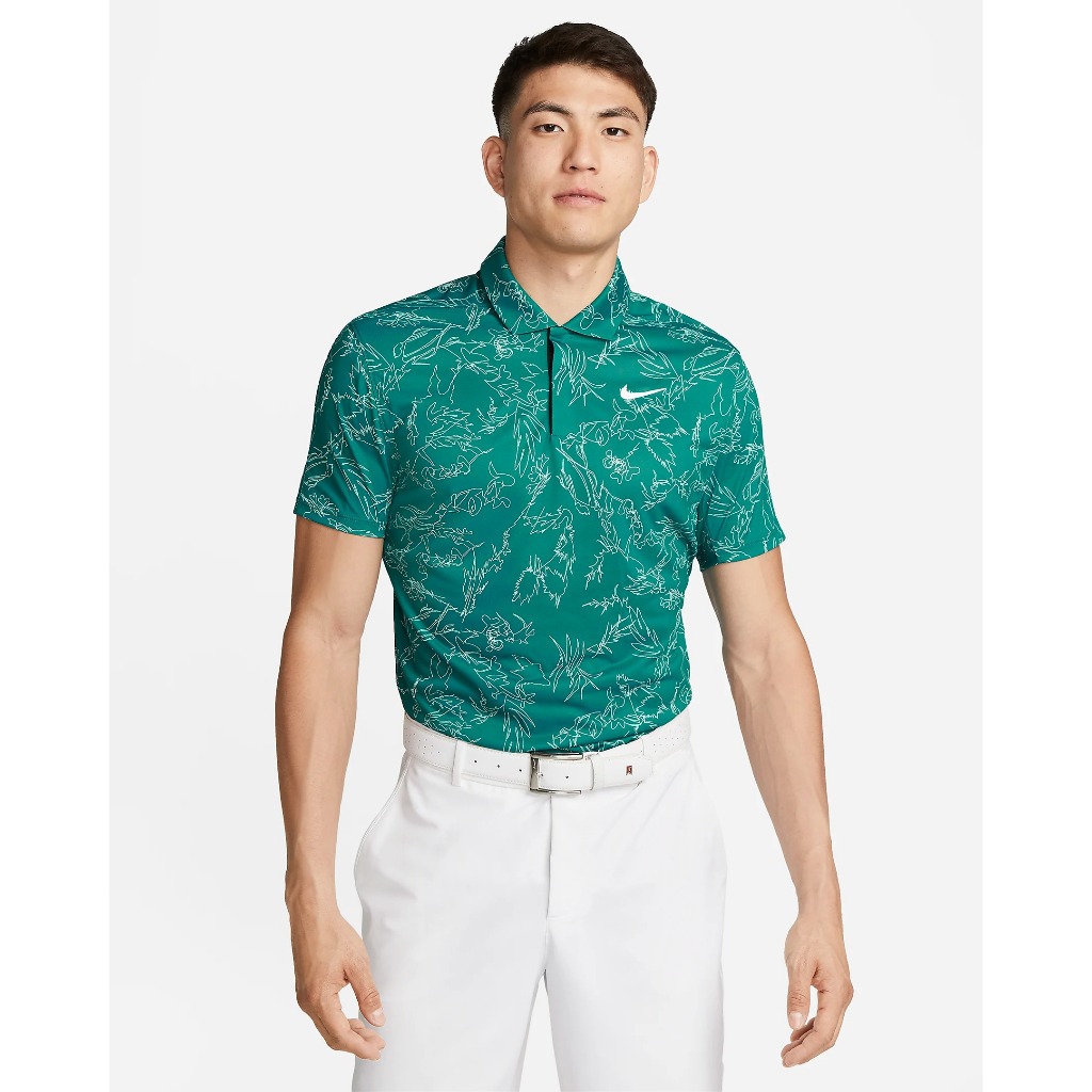 Áo Polo Thể Thao Nike Tiger Woods Dri-FIT ADV Họa Tiết Chính Hãng