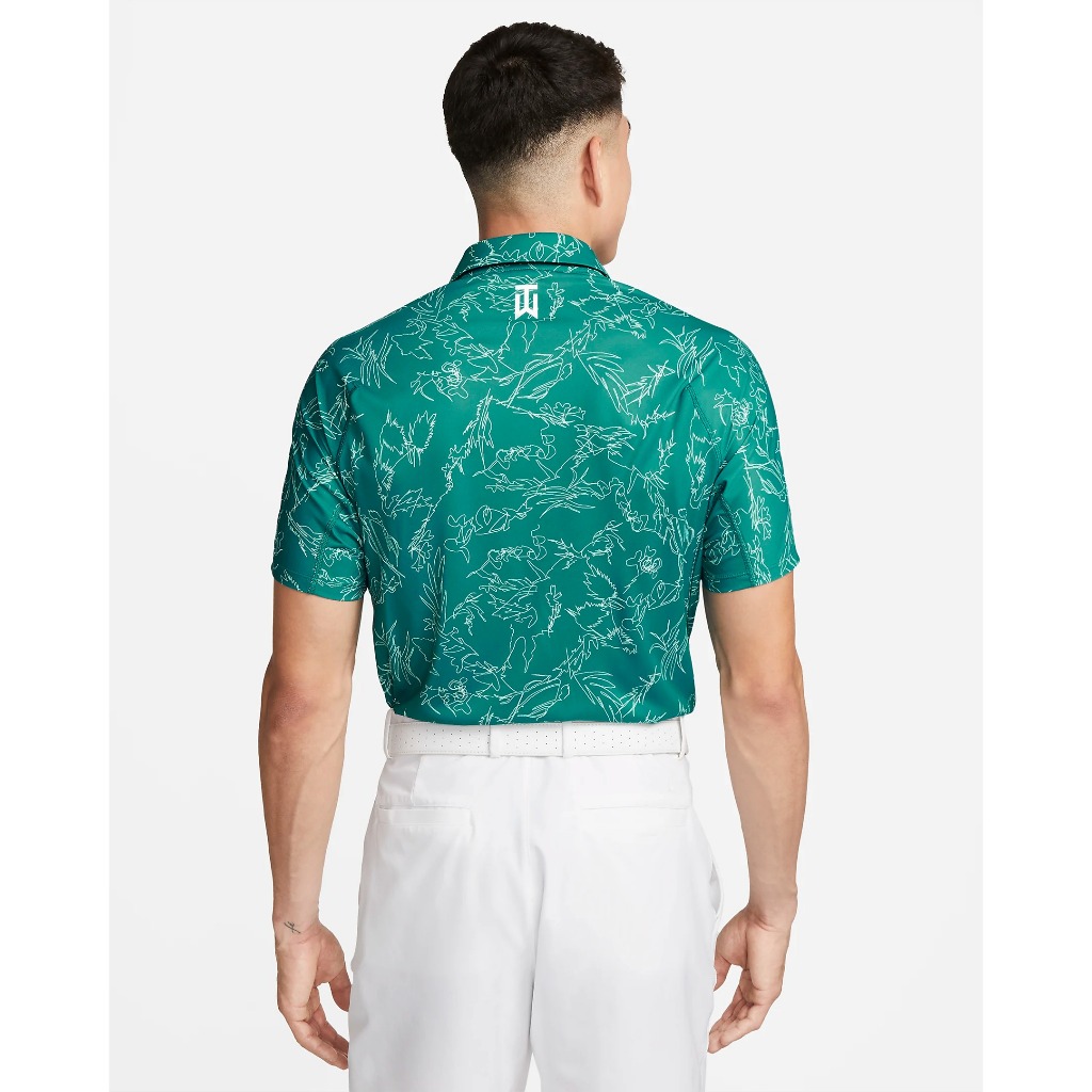 Áo Polo Thể Thao Nike Tiger Woods Dri-FIT ADV Họa Tiết Chính Hãng