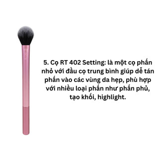 Bộ Cọ Mút Trang Điểm Real Techniques Everyday Essentials