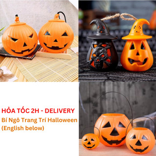 Bí Ngô Trang Trí Halloween Pumpkin For Halloween Decoration BBHL140