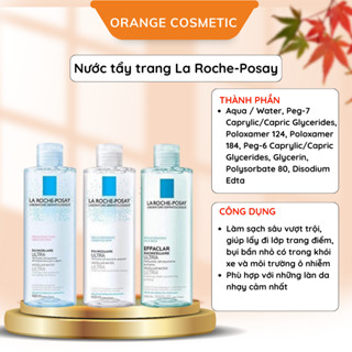  Nước tẩy trang La Roche Posay 400ml hàng công ty 
