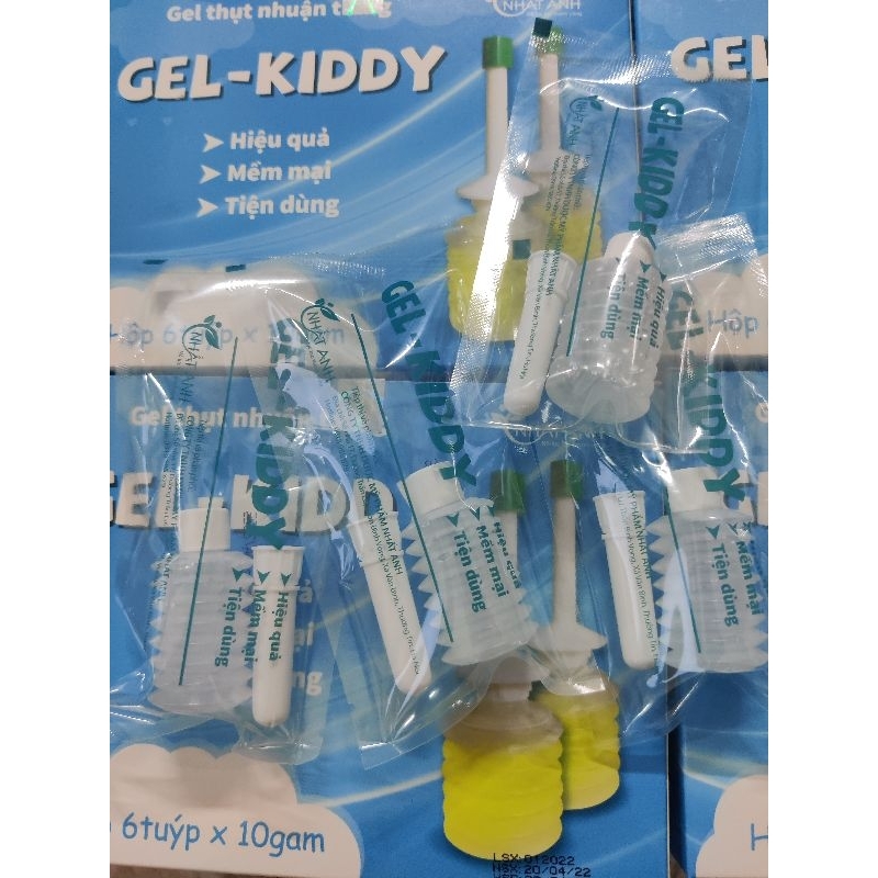Bơm hậu môn, gel thụt trực tràng chai 10gam hỗ trợ táo bón
