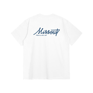 Áo Thun Threads Tee Missout Unisex Black/White