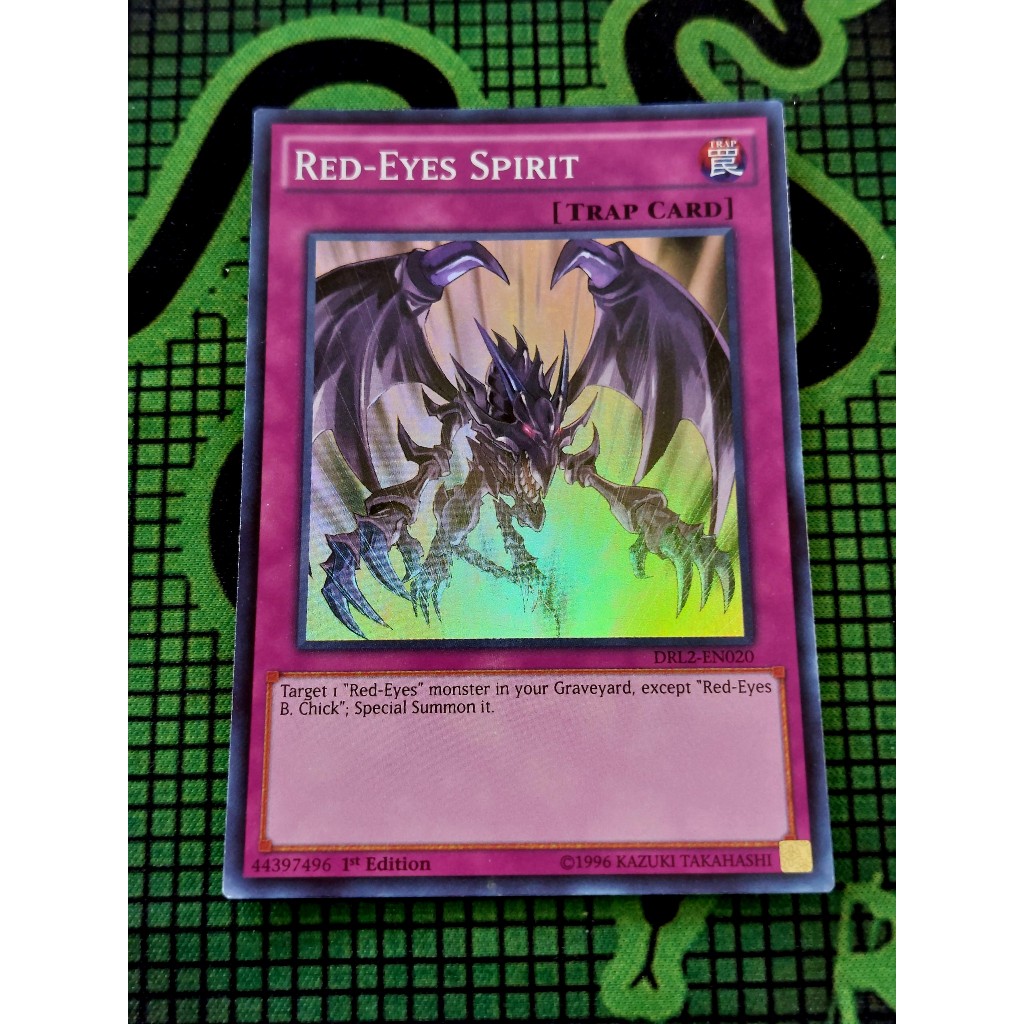 Thẻ Bài Mint90 Yugioh Trap Red-Eyes Spirit