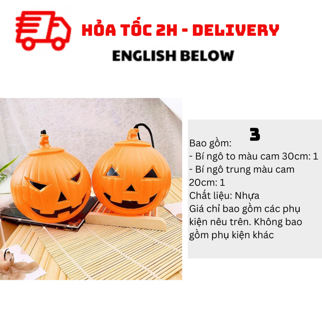 Combo Trang Trí Halloween BBHL145