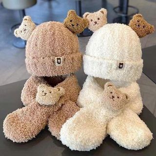 COMBO MŨ LEN VÀ KHĂN QUÀNG CỔ CHO BÉ