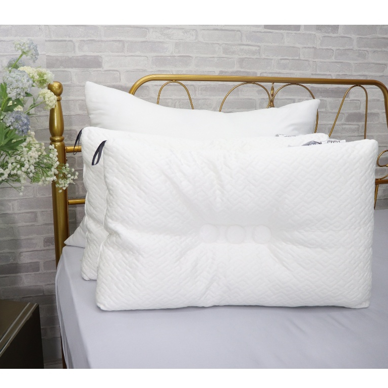 Gối Namat CoolPoly 3 Ô Tròn Mã Vải TY-342 NR68