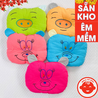 Gối sơ sinh hình ngộ nghĩnh dễ thương mềm êm cho bé G01