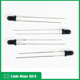 Bộ 20 Led thu hồng ngoại 3mm (đen)