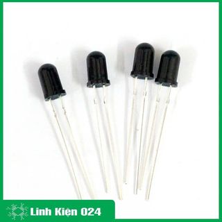 Bộ 20 Led thu hồng ngoại 3mm (đen)