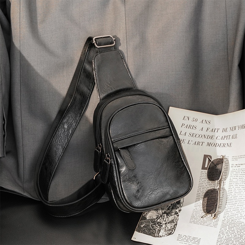 Túi Da Nam Đeo Ngực BT01, Túi Đeo Chéo Phong Cách Trẻ Trung Năng Động