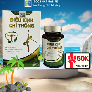Điều kinh chỉ thống lọ 30 viên tăng cường bổ huyết điều hòa kinh nguyệt, hỗ trợ giảm đau bụng kinh