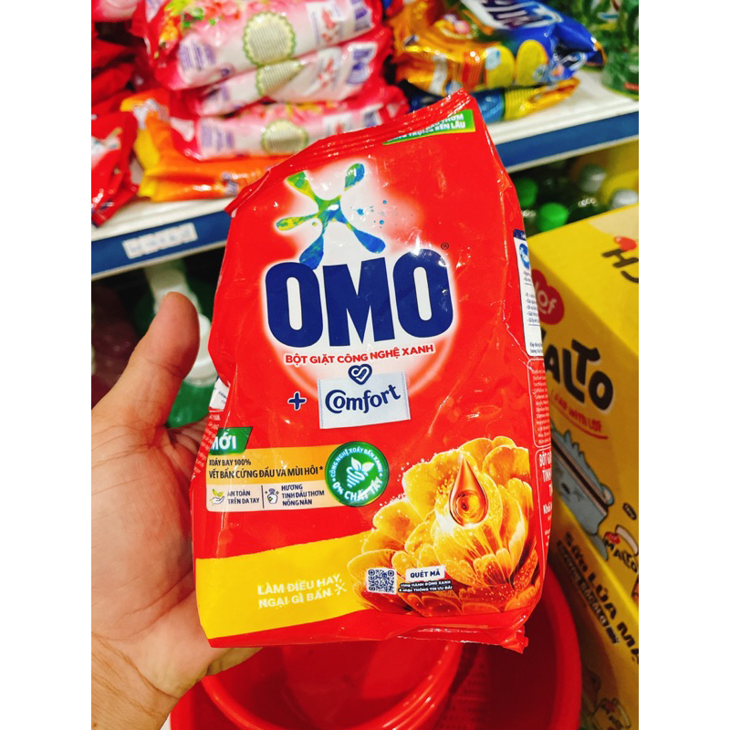 Bột giặt omo 380g bột