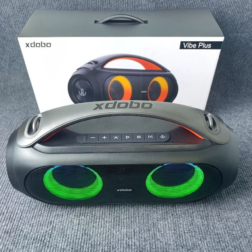 ✪CHÍNH HÃNG✪ Loa Bluetooth Xdobo Vibe Plus Công suất 80W, chống nước IPX5, Led RGB đa dạng hiệu ứng,âm thanh DSP