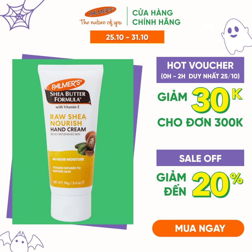 Kem dưỡng ẩm da tay Bơ hạt mỡ Palmer’s 96g
