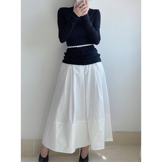 Elastic Wool Top - Áo Len Dệt Kim Cổ Tròn