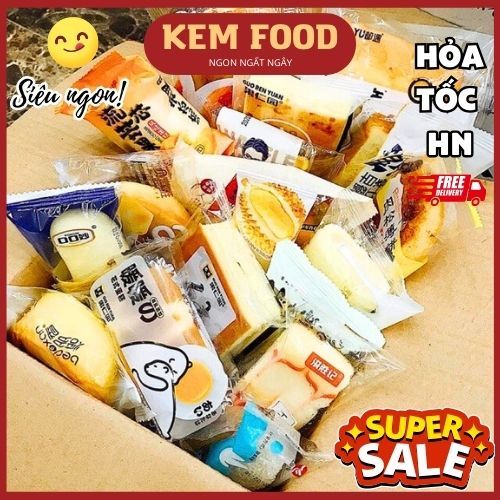 BÁNH MIX ĐÀI LOAN 2KG SIÊU NGON KHÔNG TRÙNG VỊ DATE MỚI - KEMFOOD