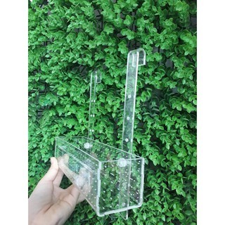 Box mica treo thanh sau