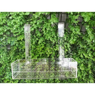 Box mica treo thanh sau