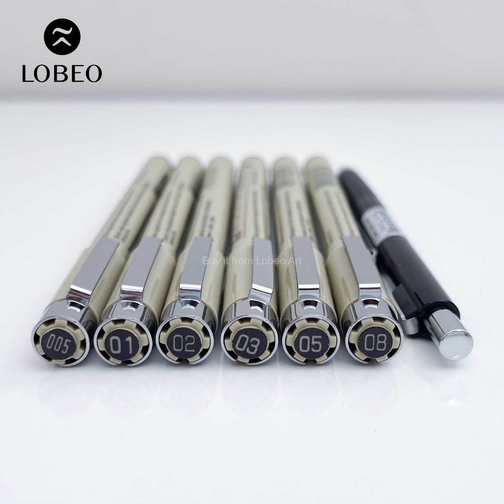 Bộ bút đi nét Micron Sakura