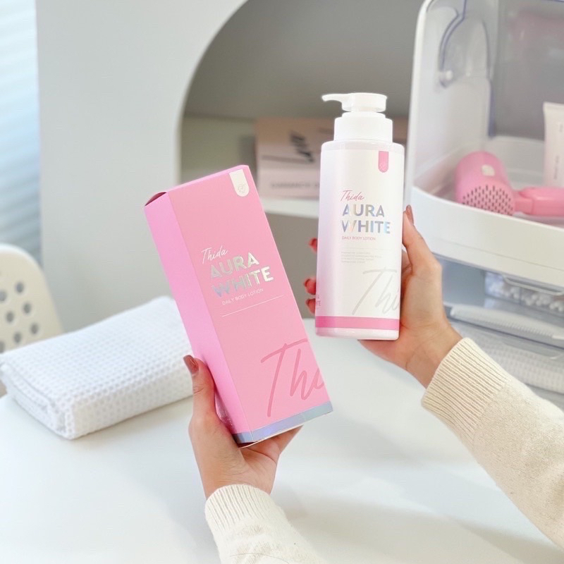 Kem dưỡng thể Bodyserum Aura White trắng da Thái Lan 2023