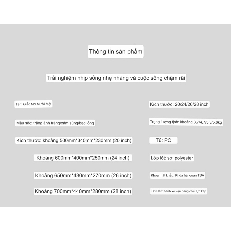 Chính hãng - Vali Airway cao cấp bo nhôm tiêu chuẩn Nhật Bản mẫu mới nhất