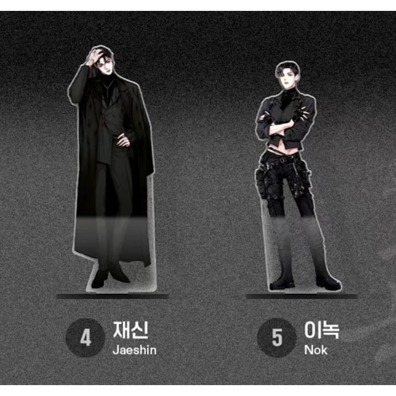 (sẵn) Cặp Standee Quỷ Dạ Khúc - Manhwa BL - Lezhin