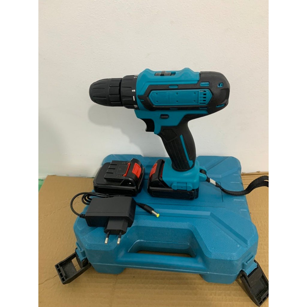 Thân Máy Khoan Pin Makita 21V - Máy khoan gỗ, Bắt Vít, kim loại, đảo chiều, có đèn