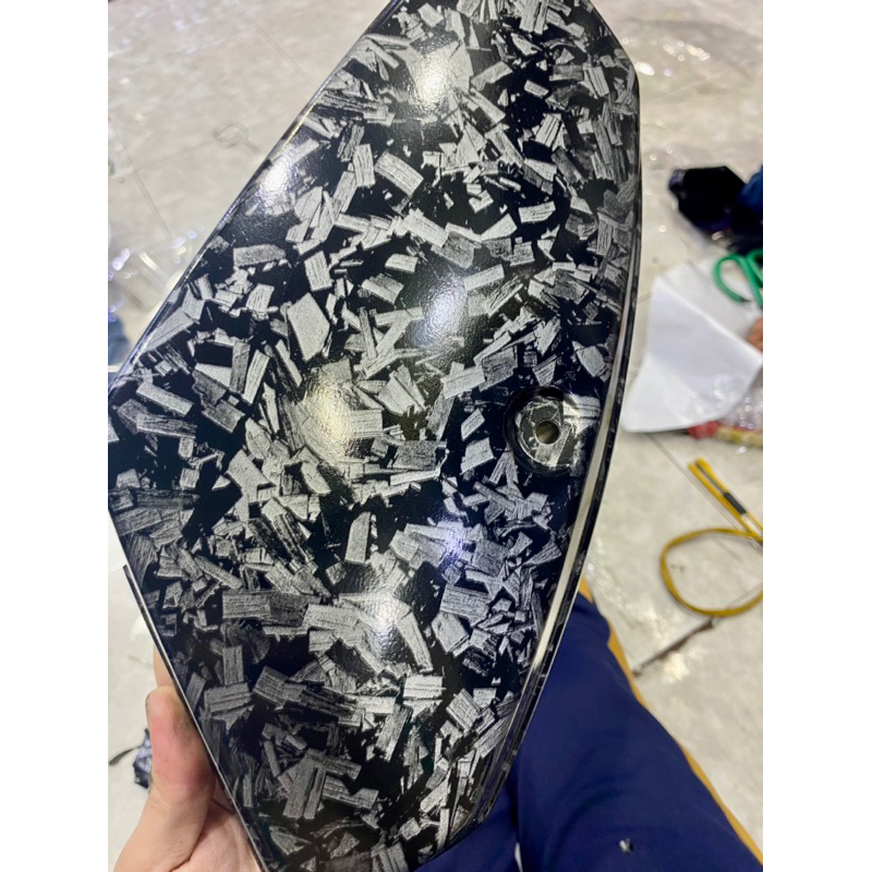 DECAL THẾ HỆ MỚI giả đá vân đen dán trang trí xe máy, nội thất, điện thoại, laptop…