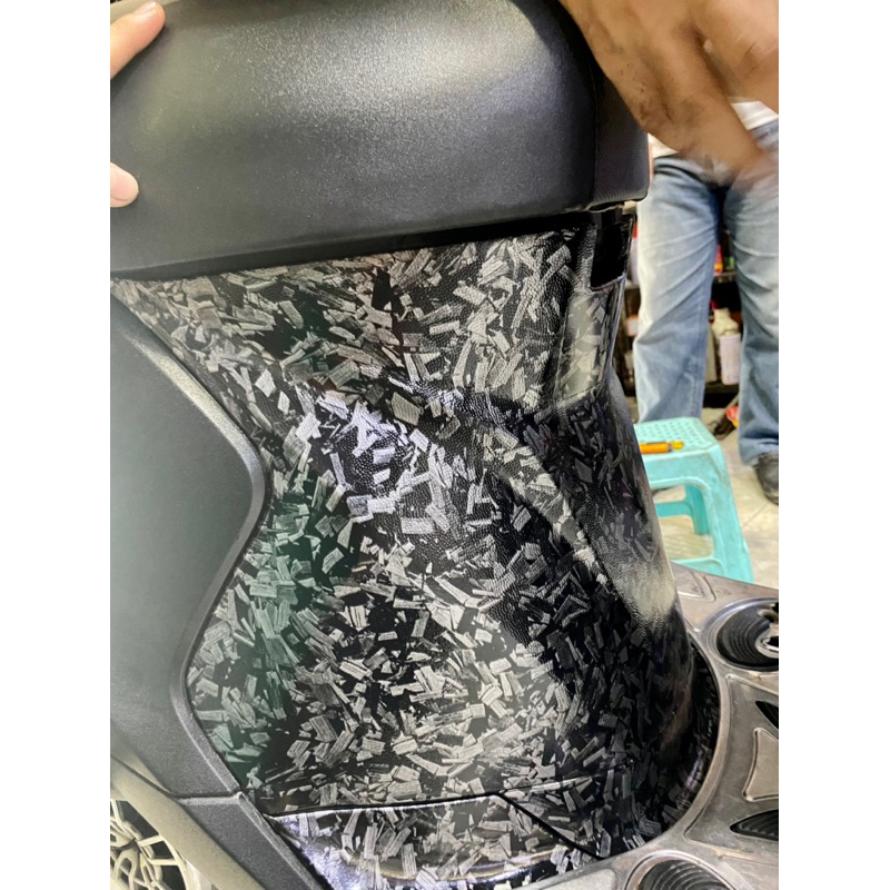 DECAL THẾ HỆ MỚI giả đá vân đen dán trang trí xe máy, nội thất, điện thoại, laptop…