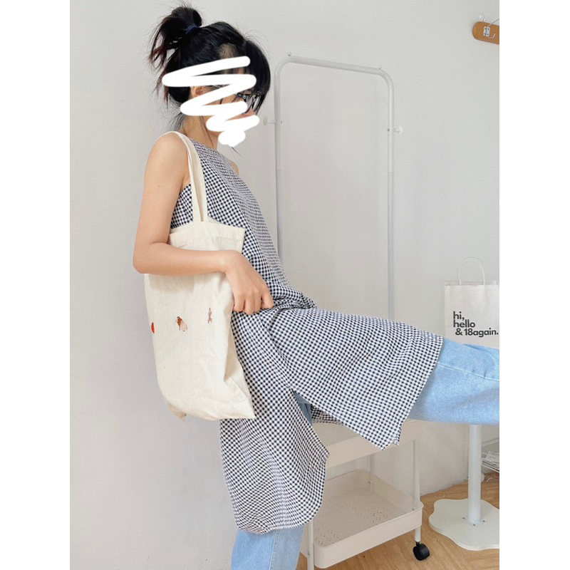 Ưu đãi - Đầm dáng suông vintage Kimi 18made ✿ 𝐁𝐲 𝐄𝐢𝐠𝐡𝐭𝐞𝐞𝐧 𝐀𝐠𝐚𝐢𝐧