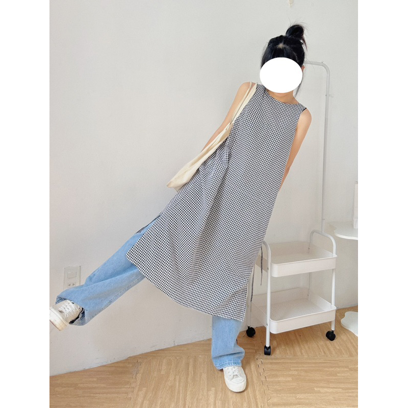 Ưu đãi - Đầm dáng suông vintage Kimi 18made ✿ 𝐁𝐲 𝐄𝐢𝐠𝐡𝐭𝐞𝐞𝐧 𝐀𝐠𝐚𝐢𝐧