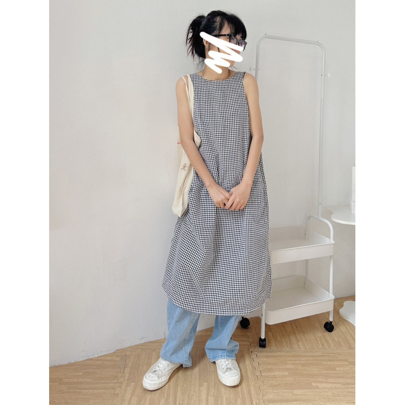 Ưu đãi - Đầm dáng suông vintage Kimi 18made ✿ 𝐁𝐲 𝐄𝐢𝐠𝐡𝐭𝐞𝐞𝐧 𝐀𝐠𝐚𝐢𝐧
