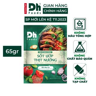 Sốt ướp thịt nướng Dh Foods gia vị hoàn chỉnh, thành phần tự nhiên ướp thịt nướng, sườn, gà, cá, hải sản 65gr