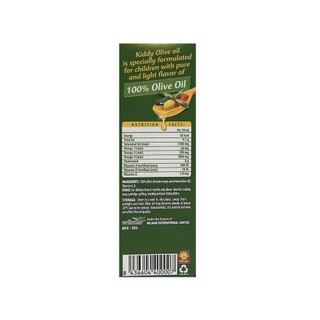 Dầu olive cho bé Kiddy chai 250ml