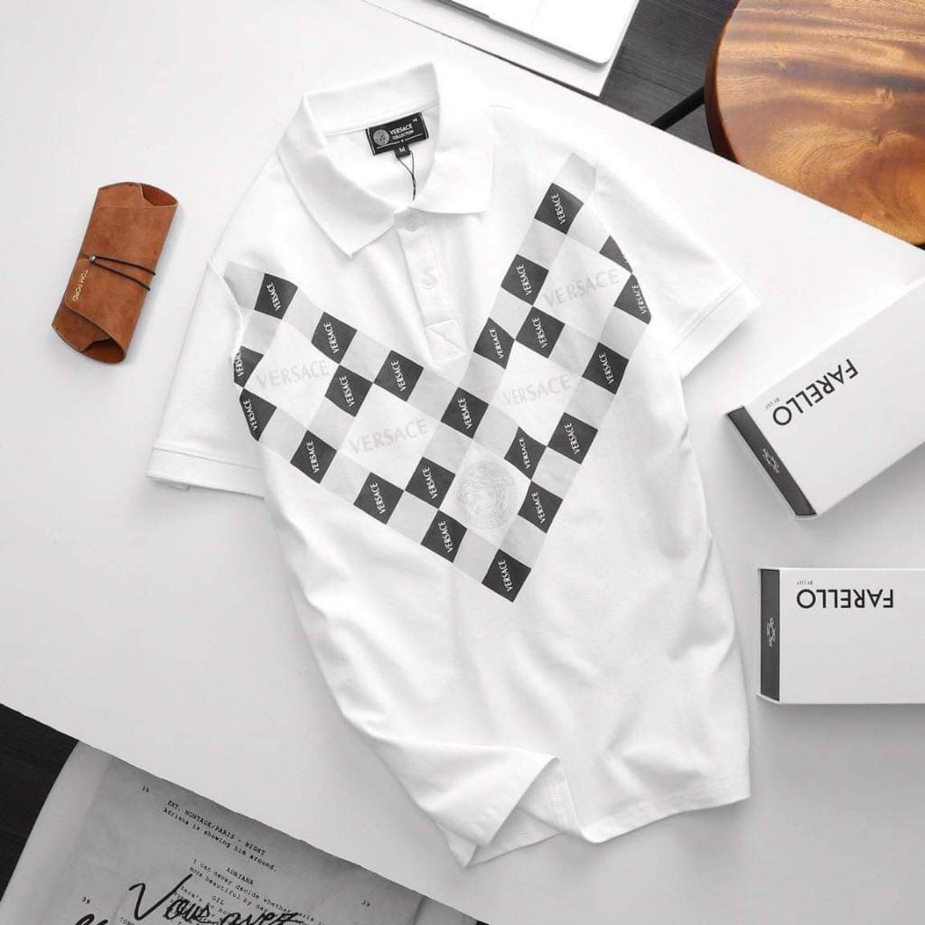 Áo thun nam thiết kế vải cotton cao cấp ngắn tay