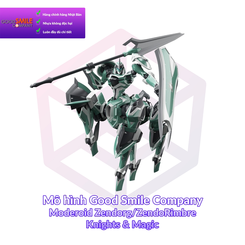 Mô hình Good Smile Company Moderoid Zendorg/ZendoRimbre - Knights & Magic [GSC]