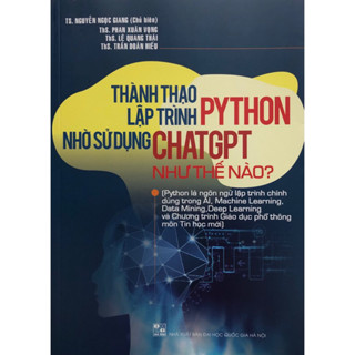 Sách - Thành thạo lập trình Python nhờ sử dụng chatGPT như thế nào?