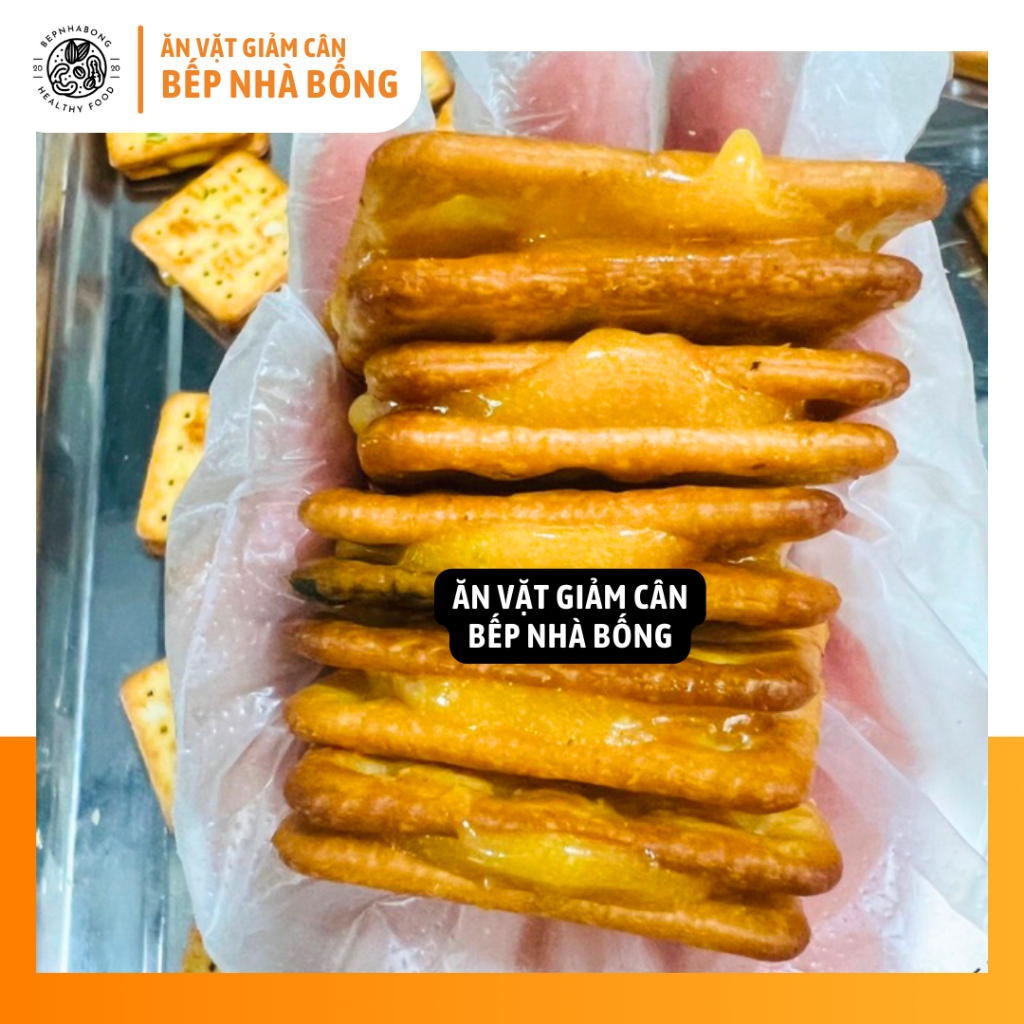 500gr Bánh Quy Hành Phô Mai Kéo Sợi Siêu, Bếp Nhà Bống, Hạt Dinh Dưỡng