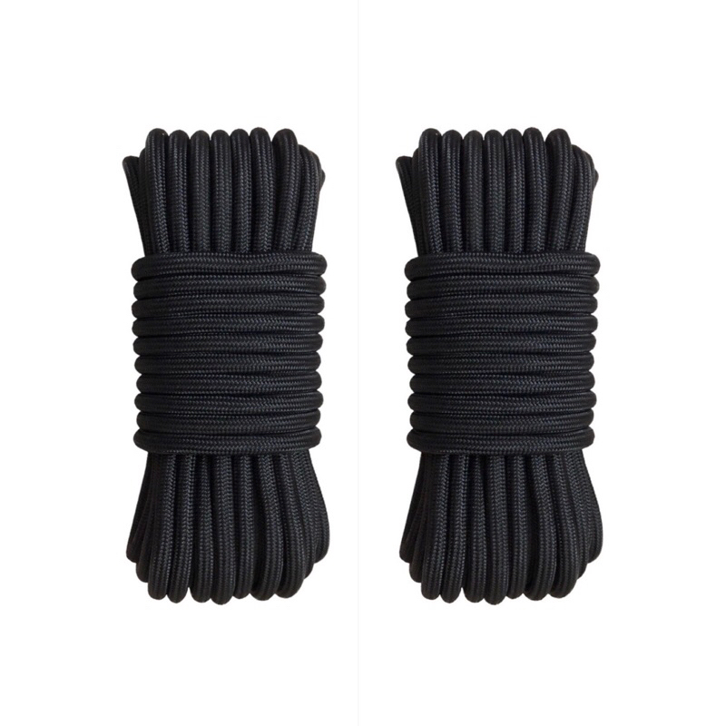 10 mét - Dây Dù tròn 5.5mm chịu lực cao + chắc chắn dùng căng lều, căng tăng, cố định hàng hóa, kéo vật lên xuống