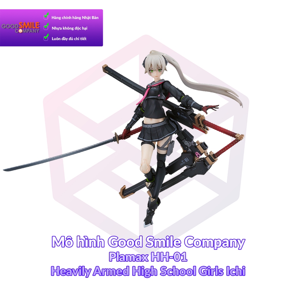 Mô hình Good Smile Company Plamax HH-01 Heavily Armed High School Girls Ichi [GSC]