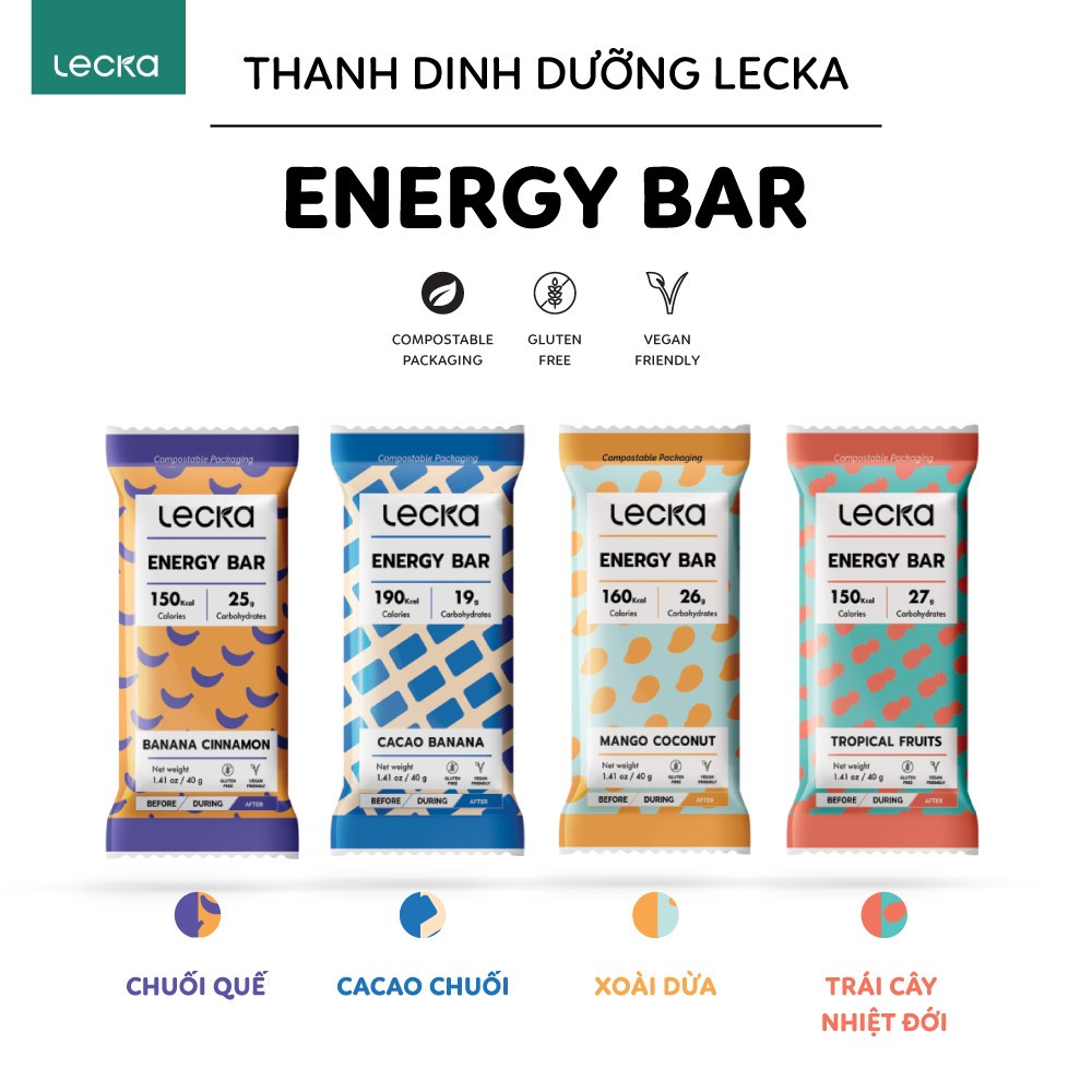 Thanh Năng Lượng Natural Energy Bar Lecka