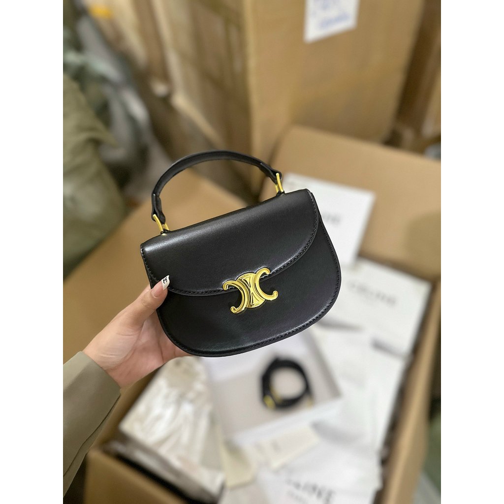 Túi cầm tay ce cực xinh sz 17cm kèm dây đeo chéo