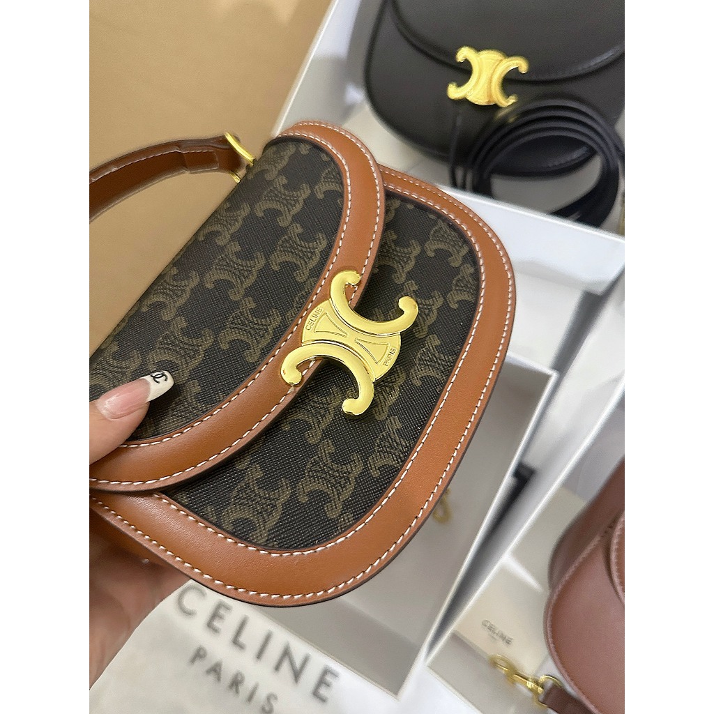 Túi cầm tay ce cực xinh sz 17cm kèm dây đeo chéo