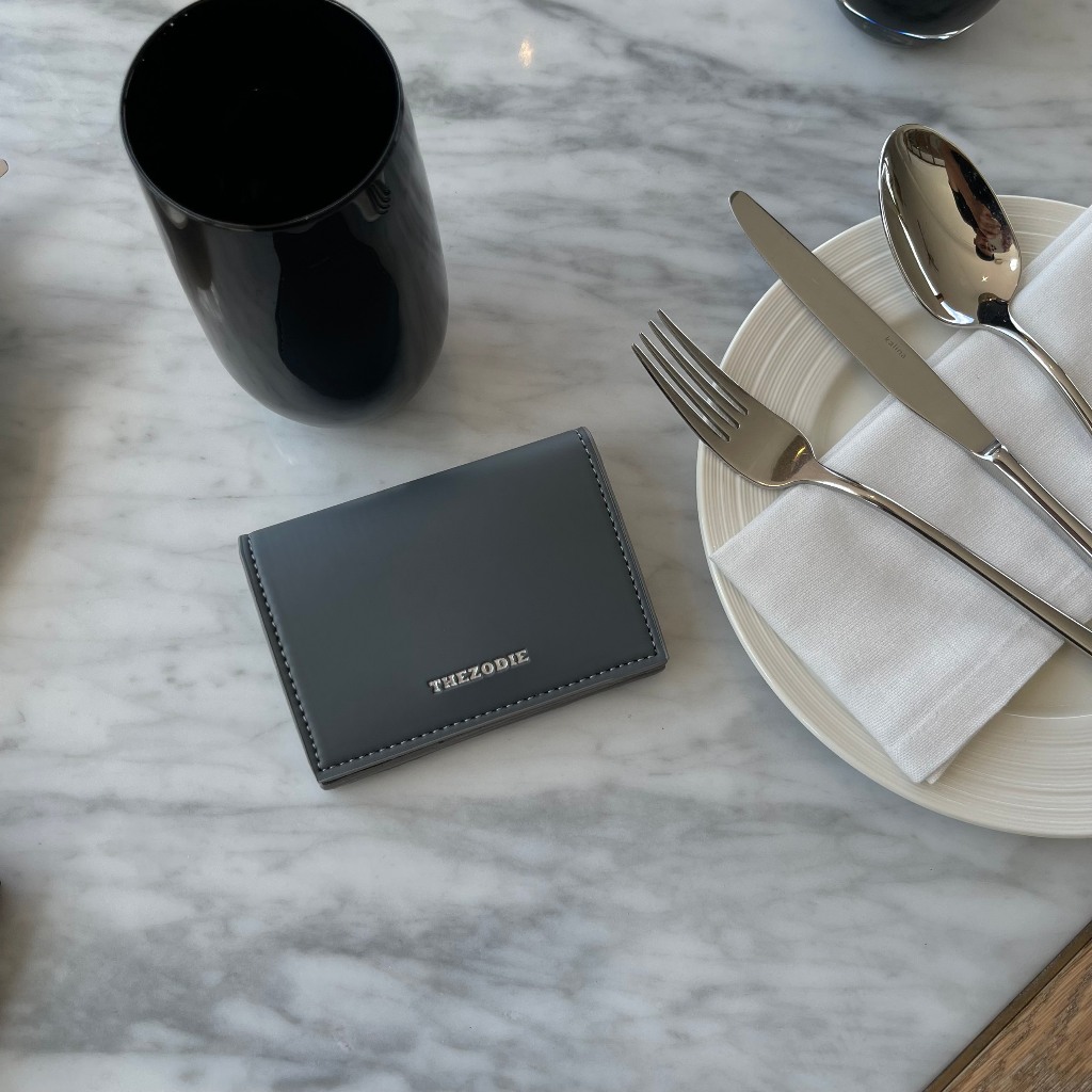 Ví nam nữ màu xám có thể đeo chéo