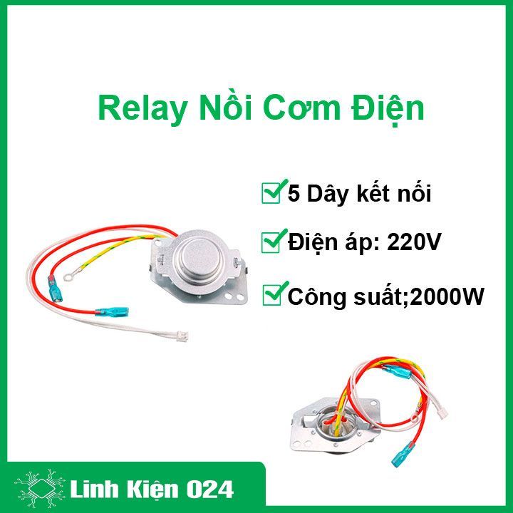 Relay nồi cơm điện - điện tử 5 dây
