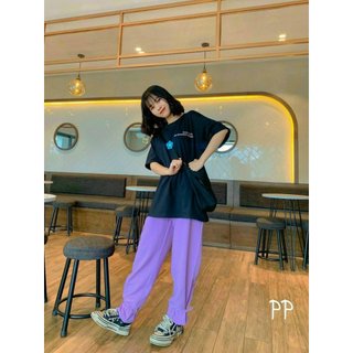 ❤️ CHẤT ĐẸP ❤️ QUẦN BAGGY CÔNG SỞ NỮ MÀU TÍM KIỂU TAY ỐNG ĐỨNG DÁNG DÀI SL