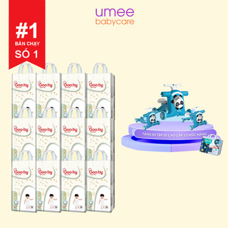 Combo 12 Bịch Tã/Bỉm Quần Dán Gooby Chống Tràn Hiệu Quả Đủ Size M/L/XL/XXL Cho Bé Từ 6kg - 24kg