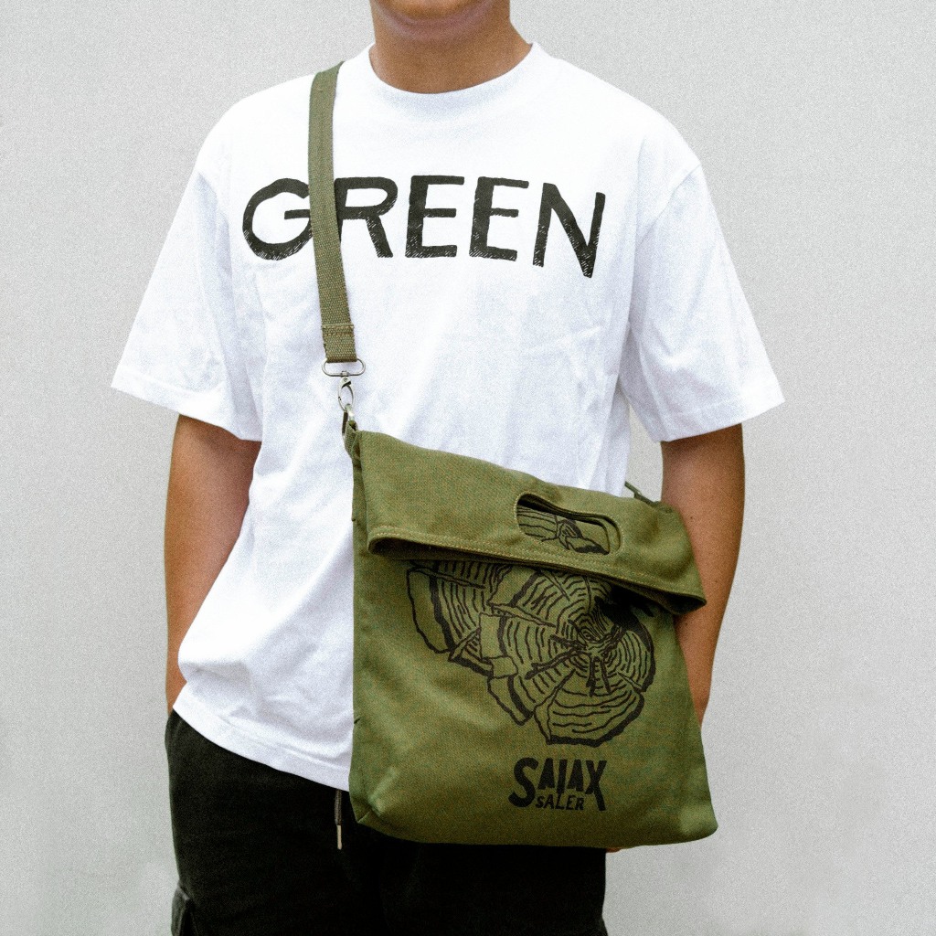 Túi vải canvas  handbag FOREST SOUNDS | Salax Saler