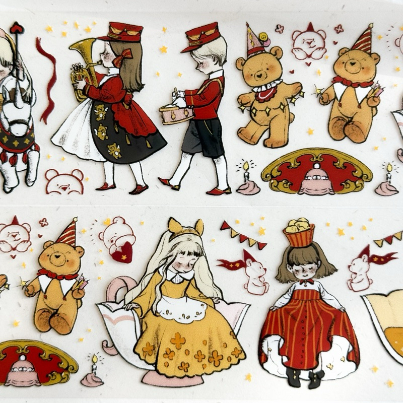 Saunery - Băng dán PET tape công viên hoàng gia - BCJ